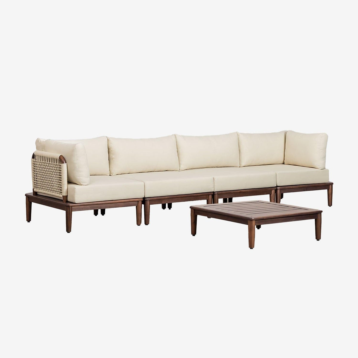 SKLUM, Sofa, Beżowy/Biały, modułowa konstrukcja