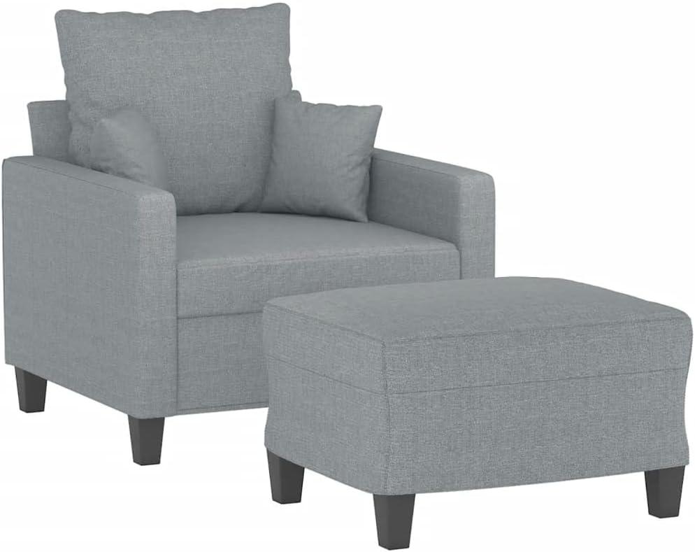 Gecheer, Sofa, 78 x 77 x 80 cm, Szary, metal