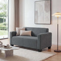 Sofa, Mendler, 76 x 72 x 136 cm, Szary, 2-osobowa