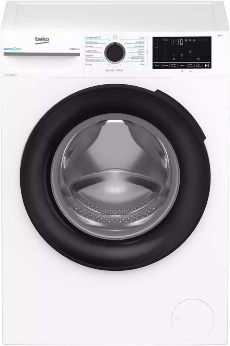 Pralka, BM3WFU49411B, Beko, 9 kg, Biały