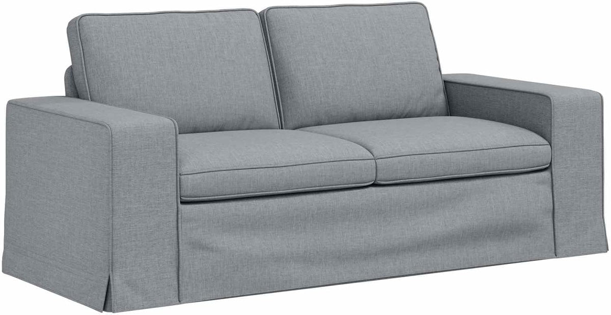 pokgdf, Sofa narożna, 182 x 80 x 82 cm, Szary, metal, modułowa konstrukcja