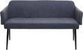Ławka, HWC-L13, Mendler, 133 cm, Antracytowy