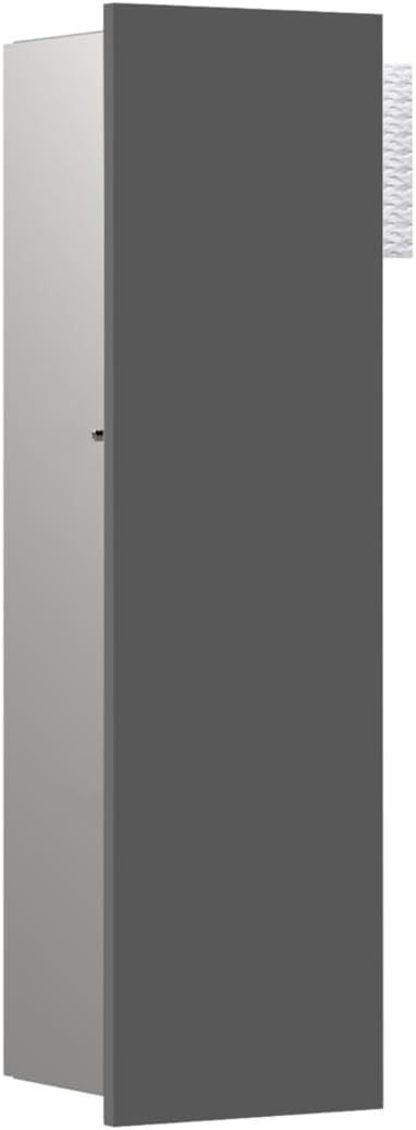 Emco, Uchwyty i szczotki do toalet, 600 x 170 mm, Szary