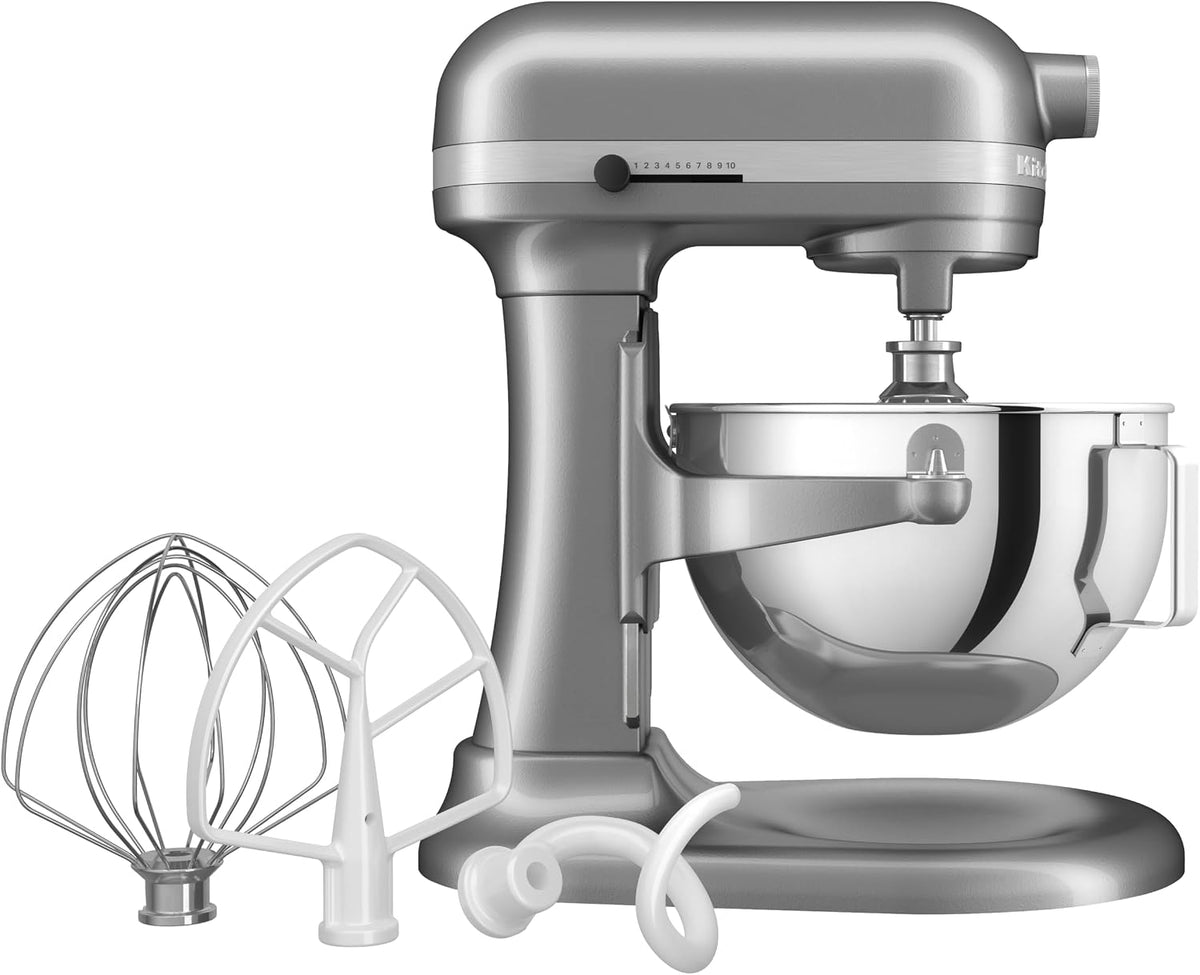 Mikser, KitchenAid, 5.2 l, Srebrny, metal