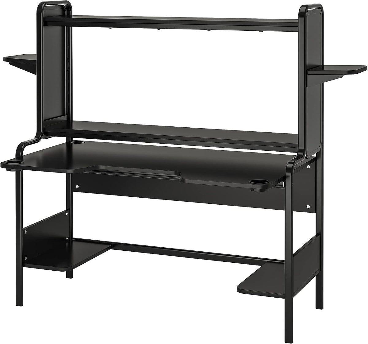 Biurko, Ikea, 185 x 74 x 146 cm, Czarny