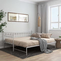 Sofa, sephironlbb, 90 x 200 cm, 2 W, Biały, metal, 2 w 1