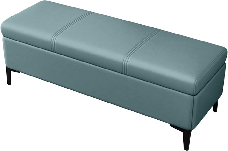 Pufa, 60 cm, Zielony, miejsce do przechowywania
