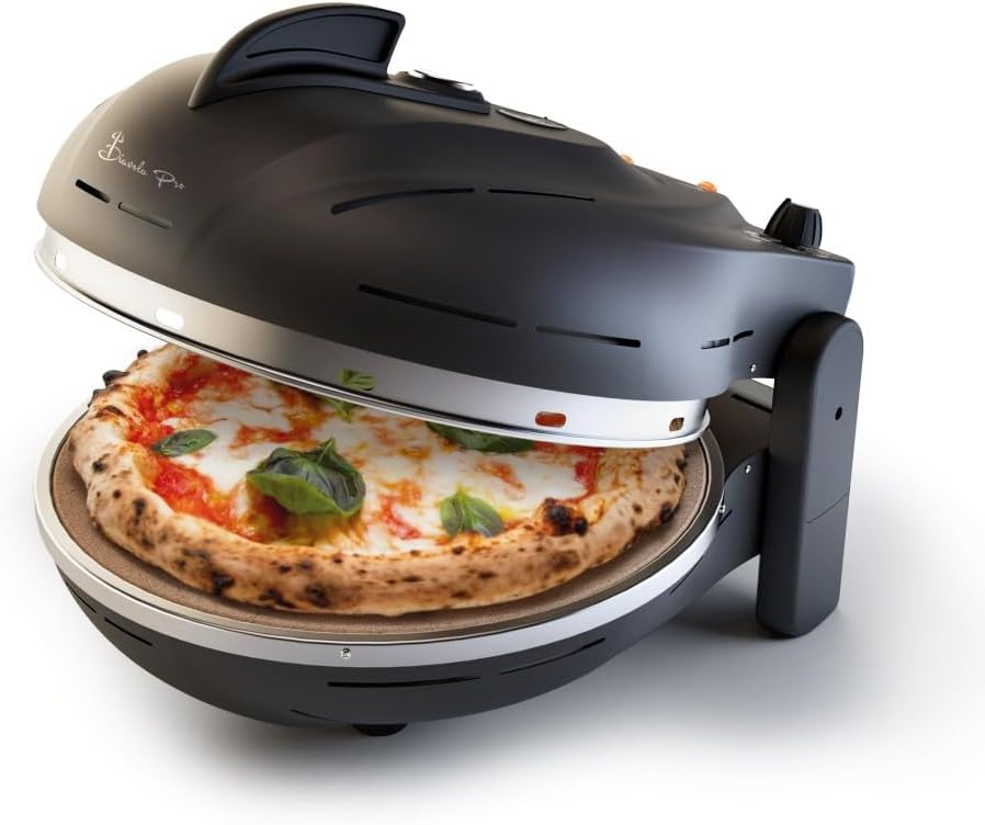 DIAVOLA PRO, Piec do pizzy, 36,5 cm, 2000 W, Czarny