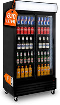 Lodówka, GastroHero, 630 l, 925 x 695 x 1950 mm, 175 W, Czarny