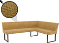 Mendler, Ławka, HWC-O82, 210 x 159 cm, 310 g, Żółty, metal, regulowana wysokość