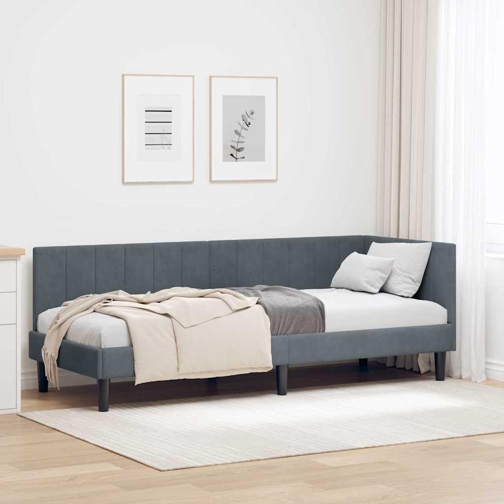 Tonture, Sofa, 80 x 200 cm, Szary, materiał drewnopochodny