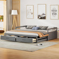 Sofa, YAIXBNG, 180 x 200 cm, Szary, MDF