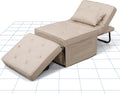 Sofa, FLEXISPOT, 4 W, 300 kg, Biały, regulowane oparcie, składana konstrukcja, 3 w 1