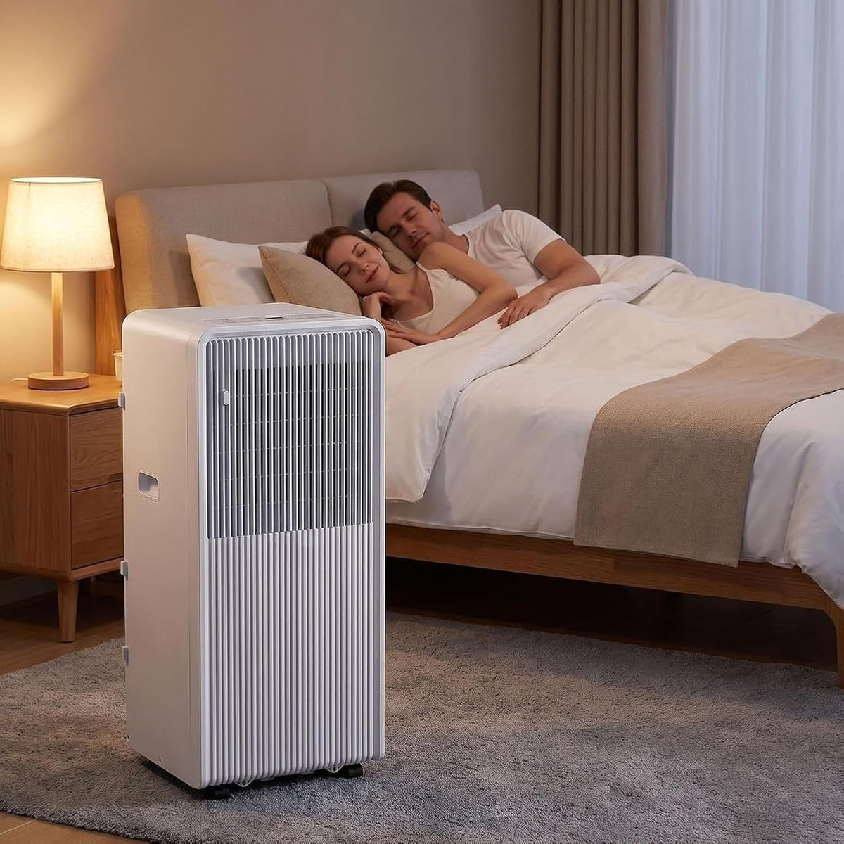 Klimatyzator, GYFGRTQ, 48 dB, 10000 Btu, Biały, automatyczne wyłączanie