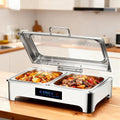 Kredens, VFDZ, 9 l, 400 W, 220 V, Srebrny, stal nierdzewna