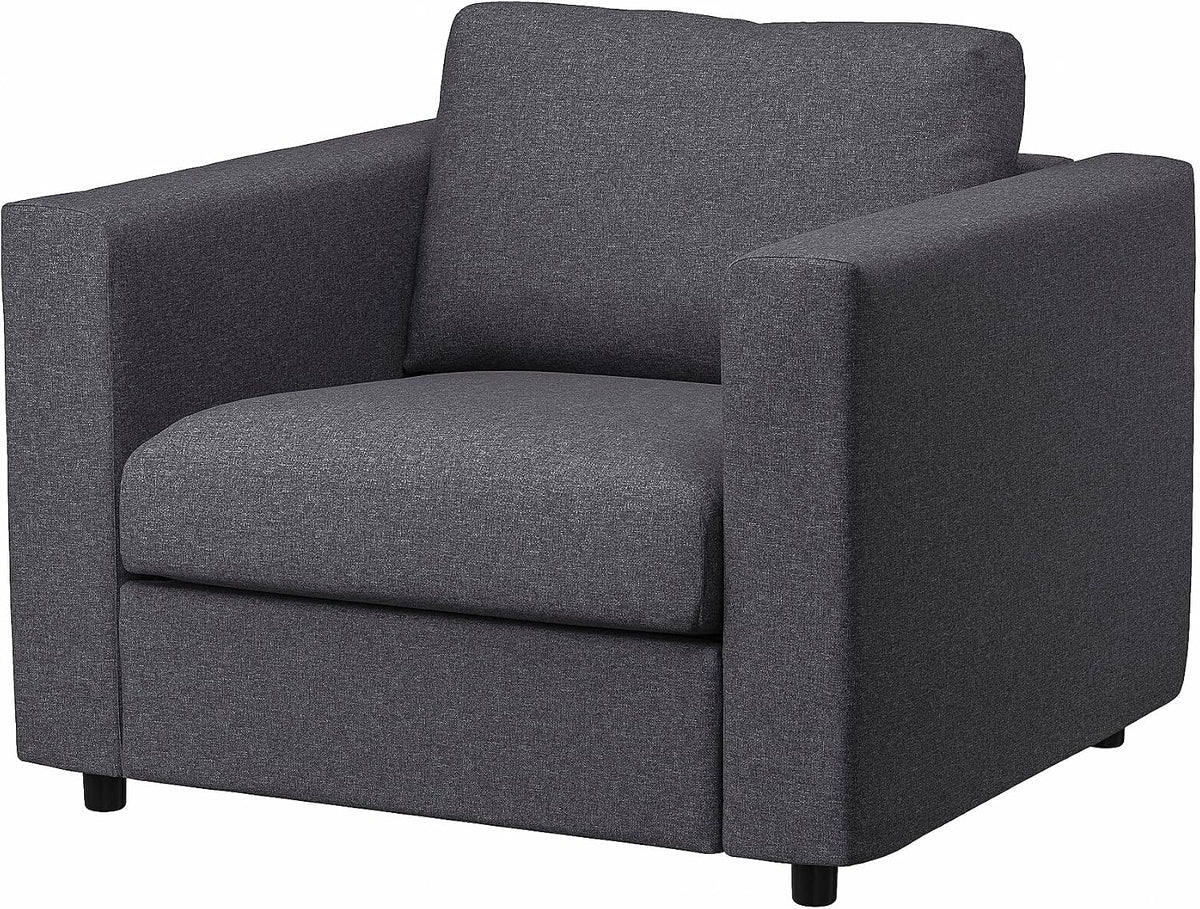Fotel, Ikea, Szary