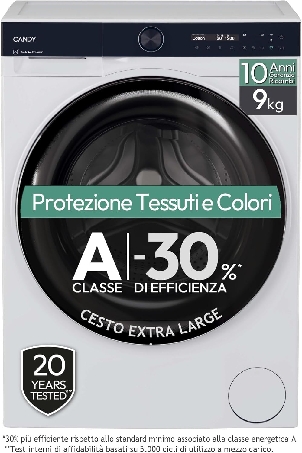 CANDY, Pralka, 49B9, Czarny