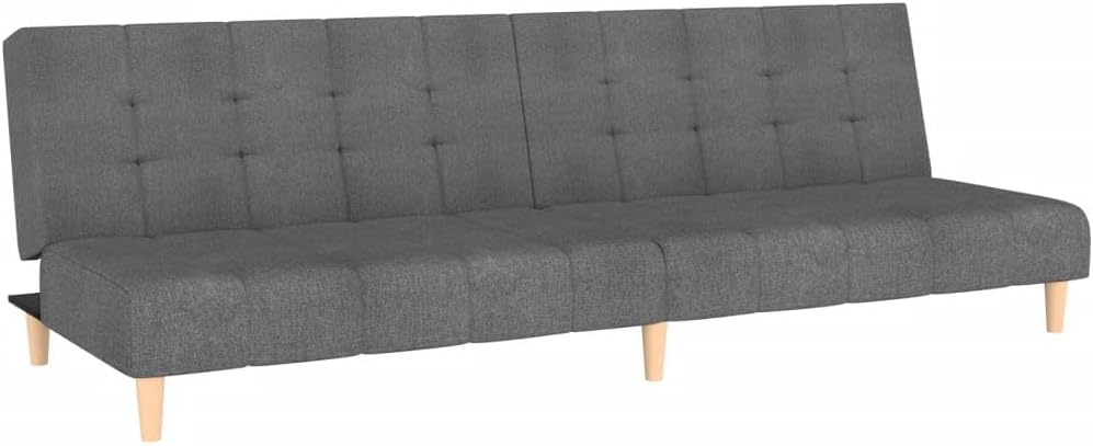 Sofa, vidaXL, 200 x 84,5 x 69 cm, Szary, 2-osobowa