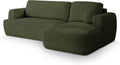 Sofa rozkładana, Masseno, 130x200 cm, Zielony, płyta wiórowa, funkcja spania, miejsce do przechowywania