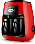 Ekspres do kawy, 7LiuYueFei6, 450 W, 240 V, 0.25 l, Czerwony