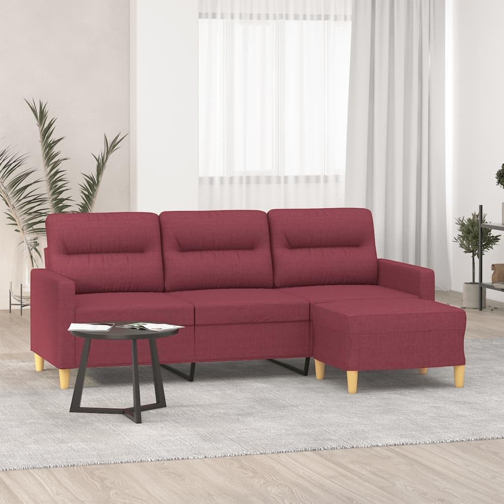 Sofa, RCODSSK, 180 cm, Szary, metal, 3-osobowa