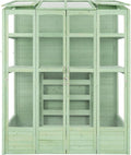 Monster Shop, Szklarnie, 152 x 61 cm, 52 kg, Miętowy, składana konstrukcja