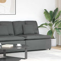 Sofa narożna, GeenYuu, 100 cm, Szary, metal, funkcja spania, modułowa konstrukcja