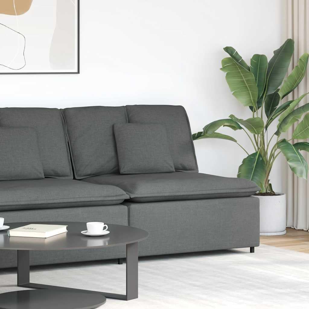 Sofa narożna, GeenYuu, 100 cm, Szary, metal, funkcja spania, modułowa konstrukcja