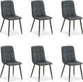 Fotel, Homestyle4u, 43,5 x 88 cm, Szary/Antracytowy, metal