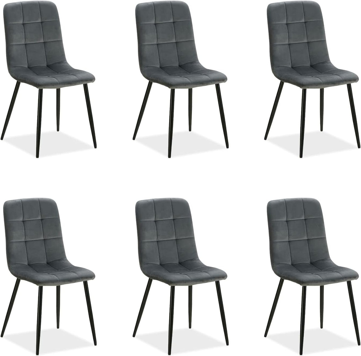 Fotel, Homestyle4u, 43,5 x 88 cm, Szary/Antracytowy, metal