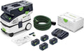 Festool, Odkurzacze i oczyszczacze powietrza, 18 V, 550 x 320,00 x 455,00 mm, 8,0 Ah, Czarny/Biały/Zielony, Bluetooth, pilot zdalnego sterowania