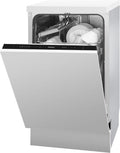 Amica, Zmywarka, 45 cm, 230 V, Biały