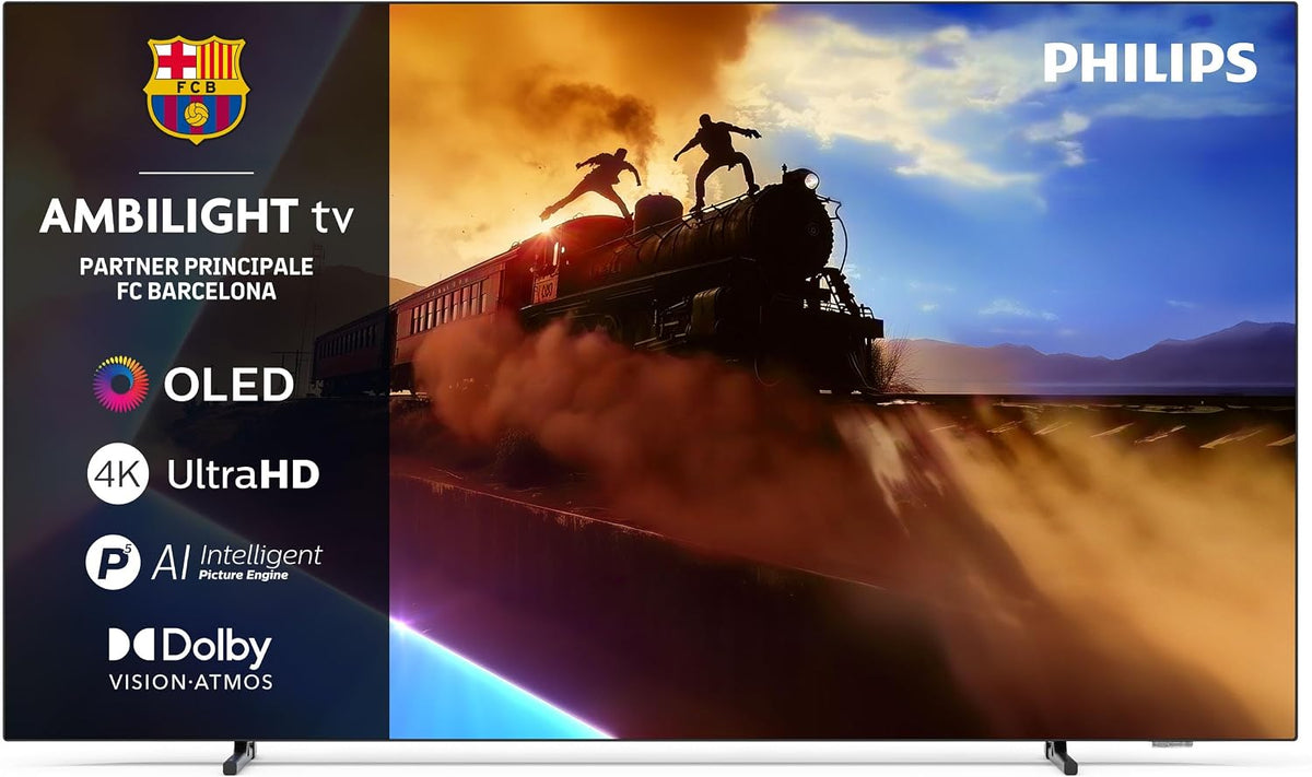 Telewizor Smart TV, 48OLED770, PHILIPS, 48 cali, Czarny, oświetlenie LED, Wi-Fi