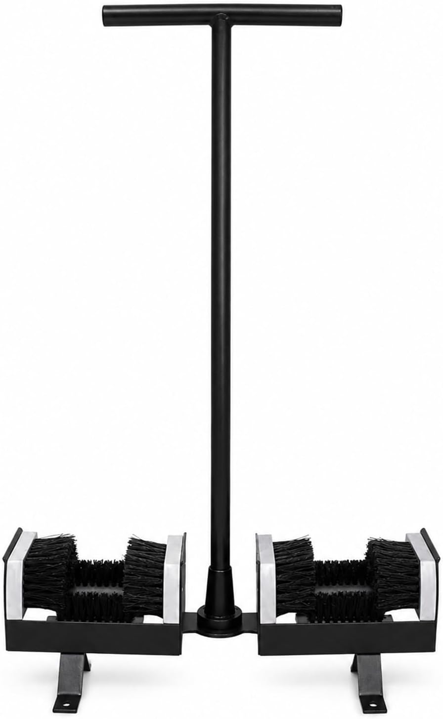 FgdVrelnor, Szczotki do obuwia, 7.26 kg, 55 × 28.5 × 86.5 cm, Szary, metal