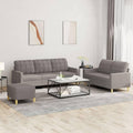 Keeushr, Sofa, Biały/Szary, metal
