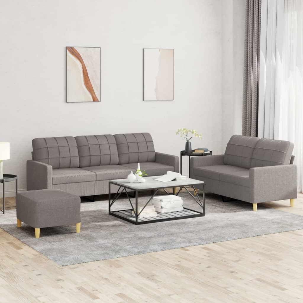 Keeushr, Sofa, Biały/Szary, metal