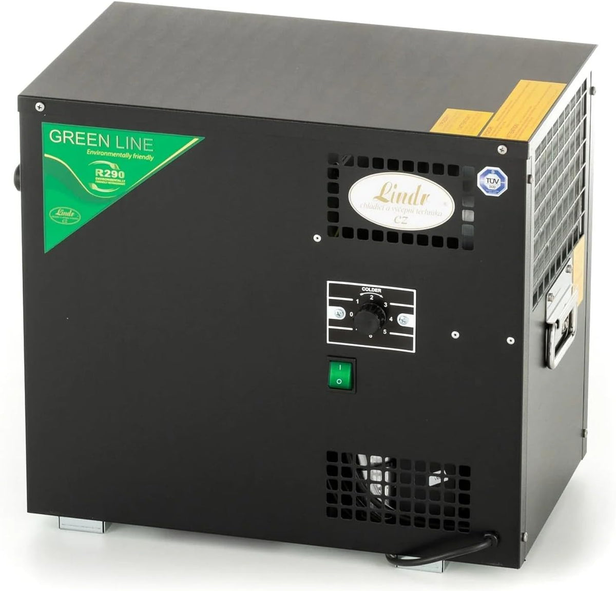 ich-zapfe.de, Pogromcy piwa, AS-40, 440 x 270 x 395 mm, 40 l, 230 V, Czarny