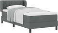 vidaXL, Materac, 90 x 190 cm, 140 kg, Szary, lite drewno