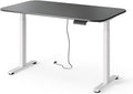Biurko, Vicco, 140 x 80 cm, 240 V, Biały/Antracytowy, płyta wiórowa, regulowana wysokość, USB