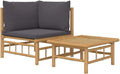 Sofa, zylophax, 69 x 69 x 65 cm, Szary, polirattan, modułowa konstrukcja, odporność na warunki atmosferyczne