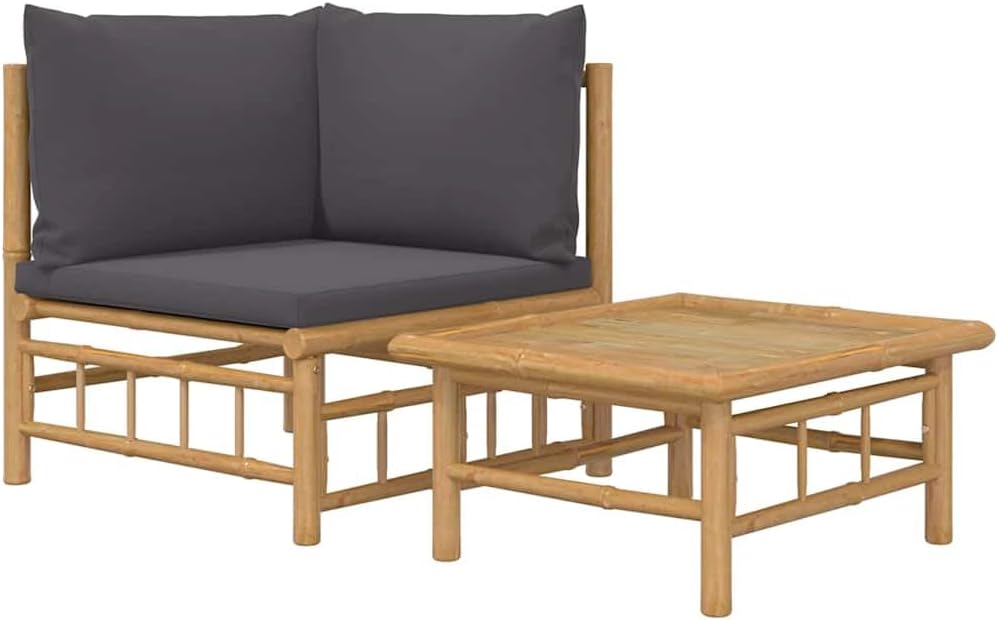 Sofa, zylophax, 69 x 69 x 65 cm, Szary, polirattan, modułowa konstrukcja, odporność na warunki atmosferyczne