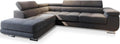 Sofa rozkładana, Masseno, 193x125 cm, Szary, płyta wiórowa, funkcja spania, miejsce do przechowywania