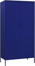 Szafa do sypialni, vidaXL, 90x50x180 cm, Niebieski