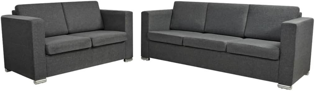 Sofa, vidaXL, Szary