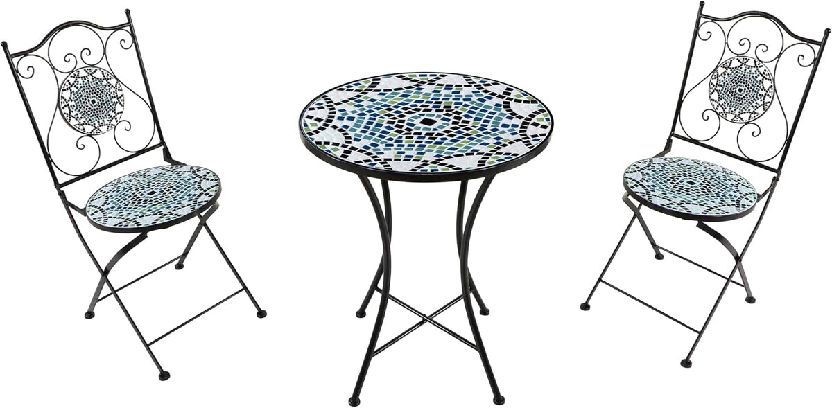Meble bistro, AXI, 46 cm, Szary/Biały, metal