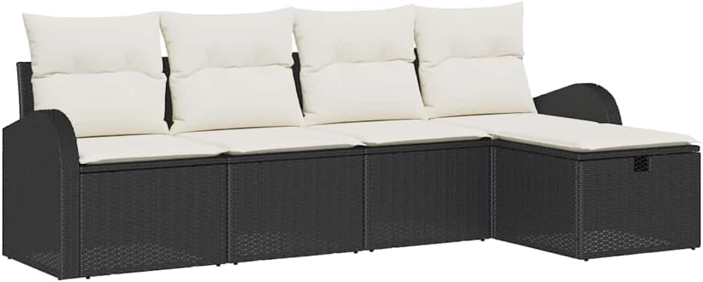 Sofa, vidaXL, 55 x 62 x 69 cm, Czarny, lite drewno, modułowa konstrukcja