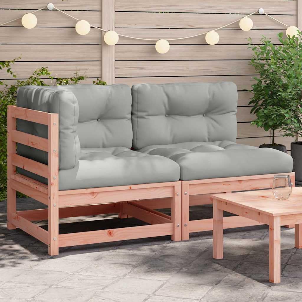 Keeushr, Sofa, 140 x 70 x 67 cm, Szary/Beżowy, lite drewno, 2-osobowa, modułowa konstrukcja