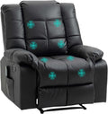 Fotel, HOMCOM, 94 x 99 x 99 cm, 94 L, 99 W, Czarny, metal, pilot zdalnego sterowania