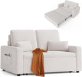 Sofa, Xbro, 147 x 196 x 87 cm, 2 W, Beżowy, aksamit, 2-osobowa, funkcja spania, pilot zdalnego sterowania, 2 w 1